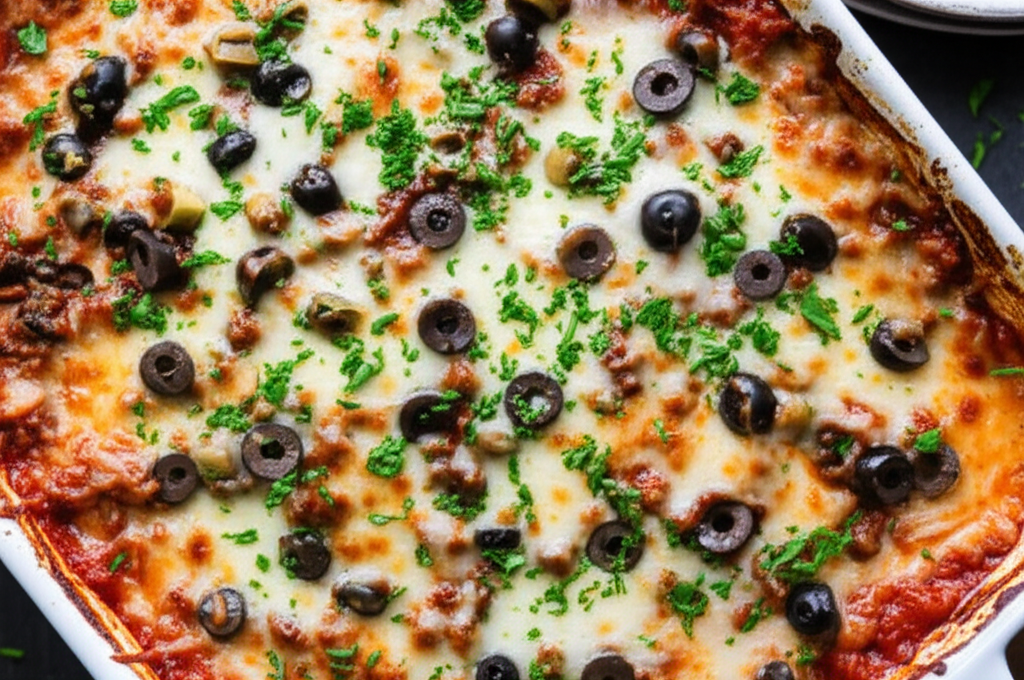 Baked Spaghetti Olivetti image