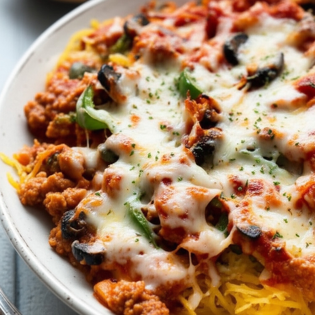 Baked Spaghetti Squash Casserole image