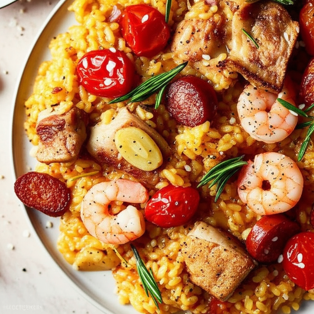 Baked Spanish Risotto image