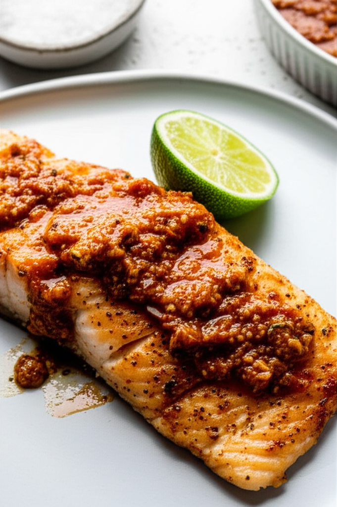 Panfried Red Snapper With Chipotle Butter image