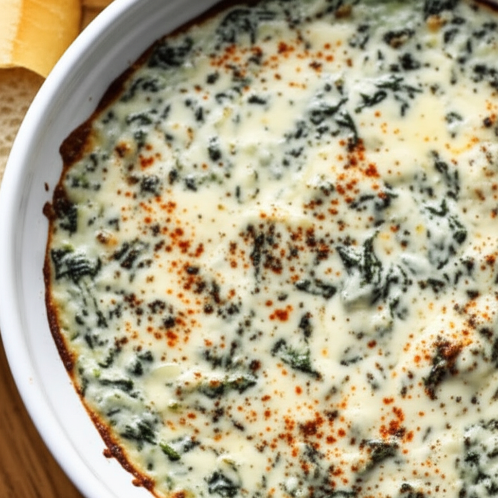 Baked Spinach Parmesan Dip image