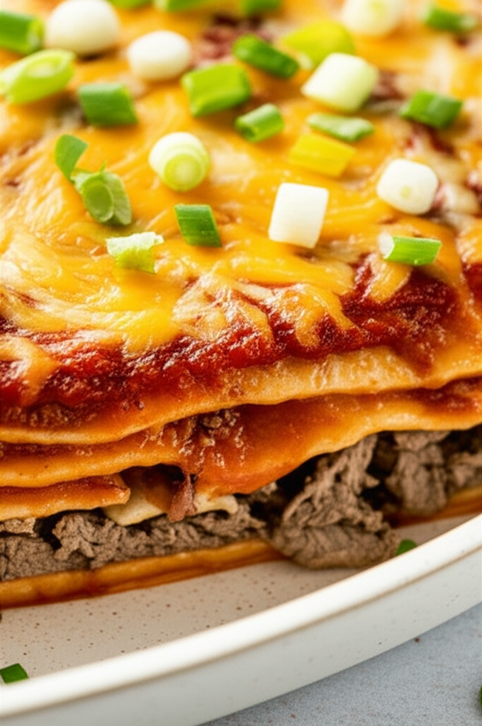 Baked Steak Burrito Casserole image