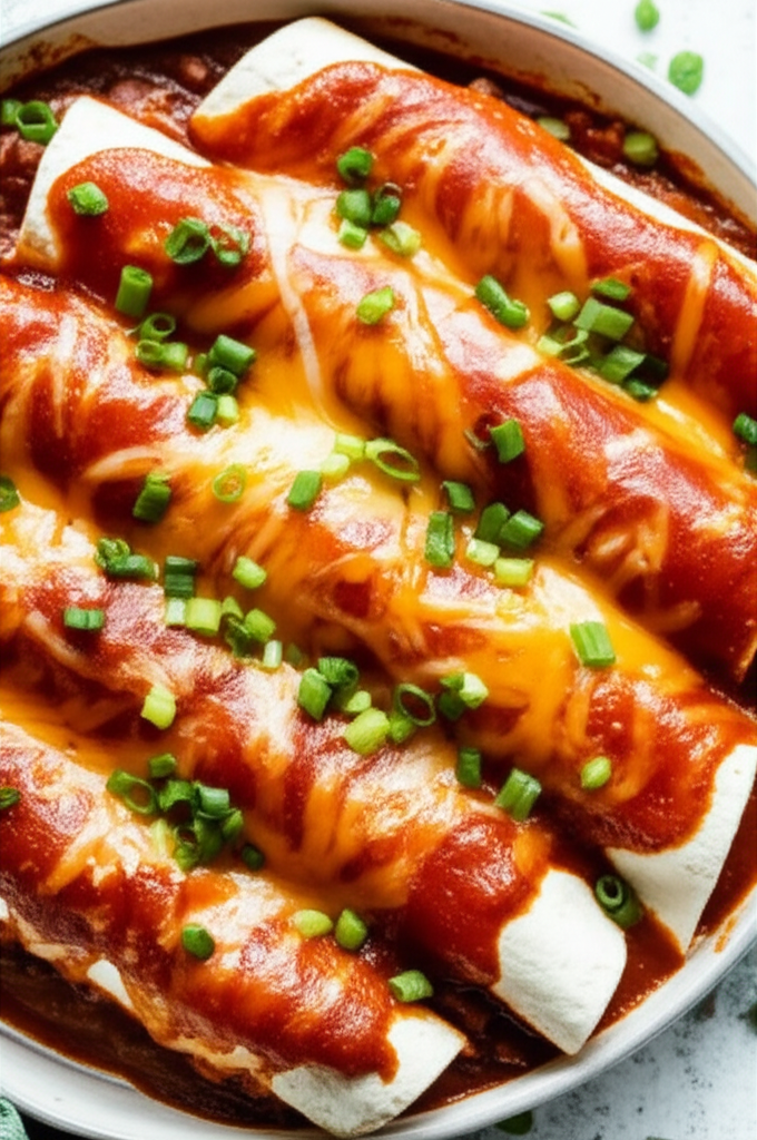 Baked Steak Burritos image