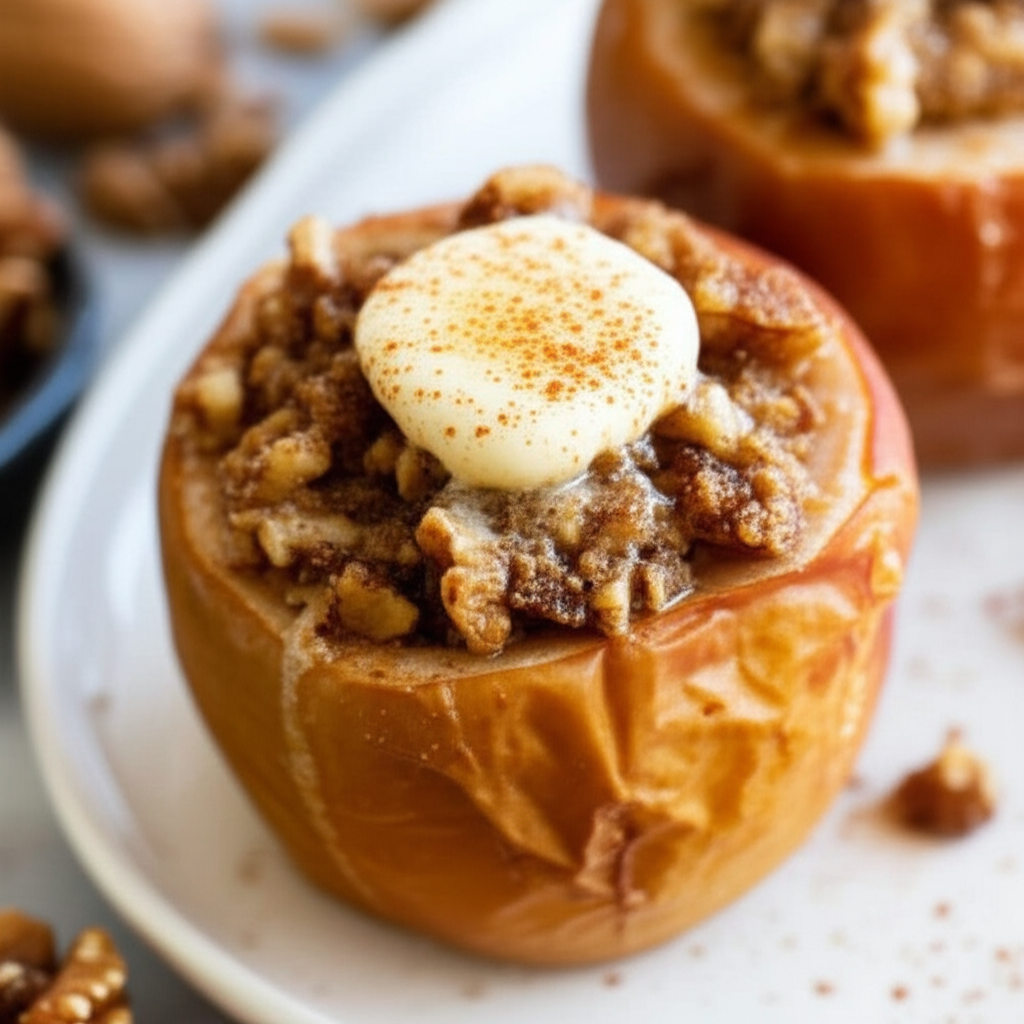 Baked Stuffed Apples With Splenda image