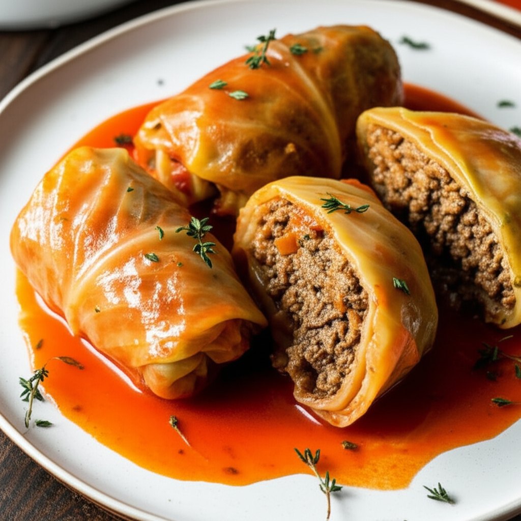 Baked Stuffed Cabbage image