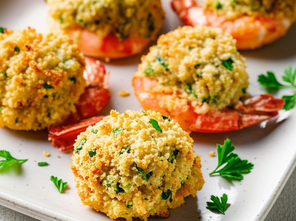 Baked Stuffed Loch Ness Shrimp image