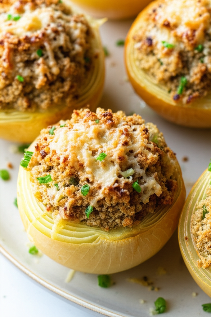 Baked Stuffed Onions image