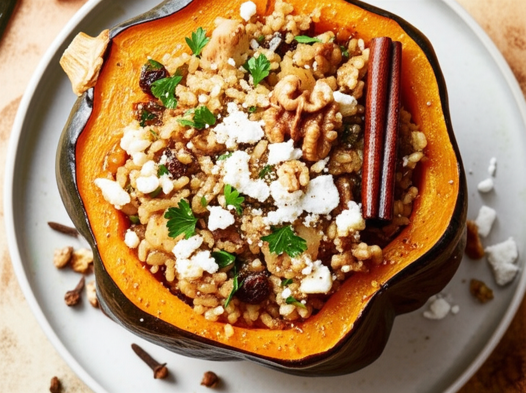 Baked Stuffed Squash image