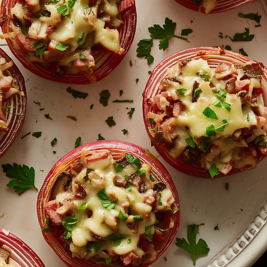 Baked Stuffed Sweet Onions image