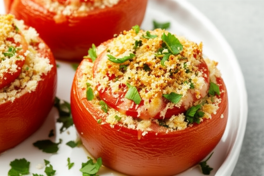 Baked Stuffed Tomatoes image
