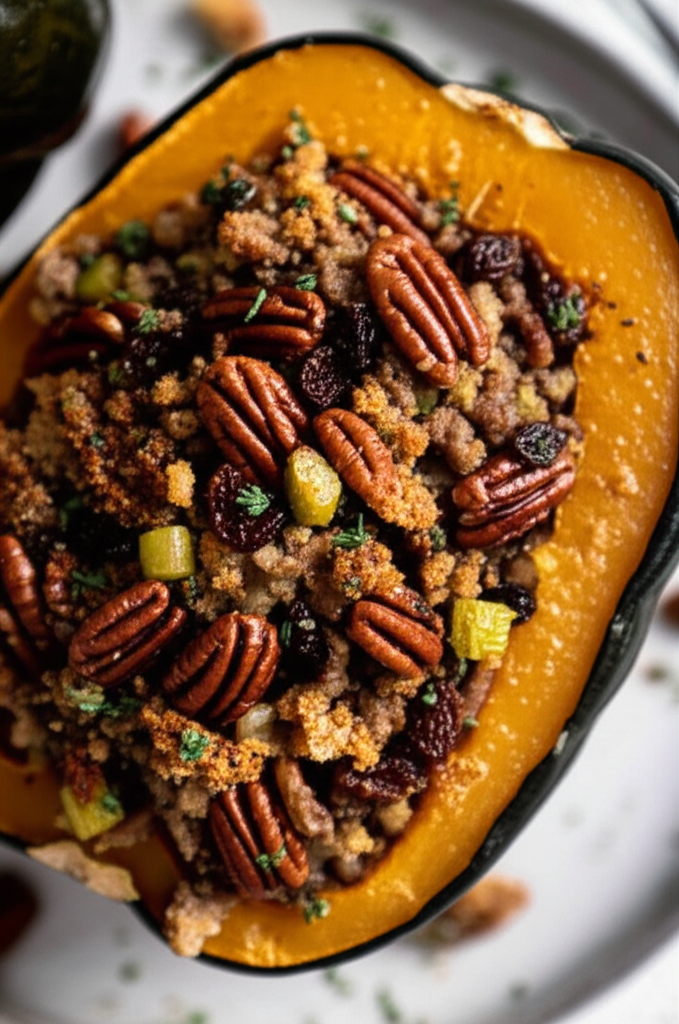 Baked Stuffed Winter Squash image