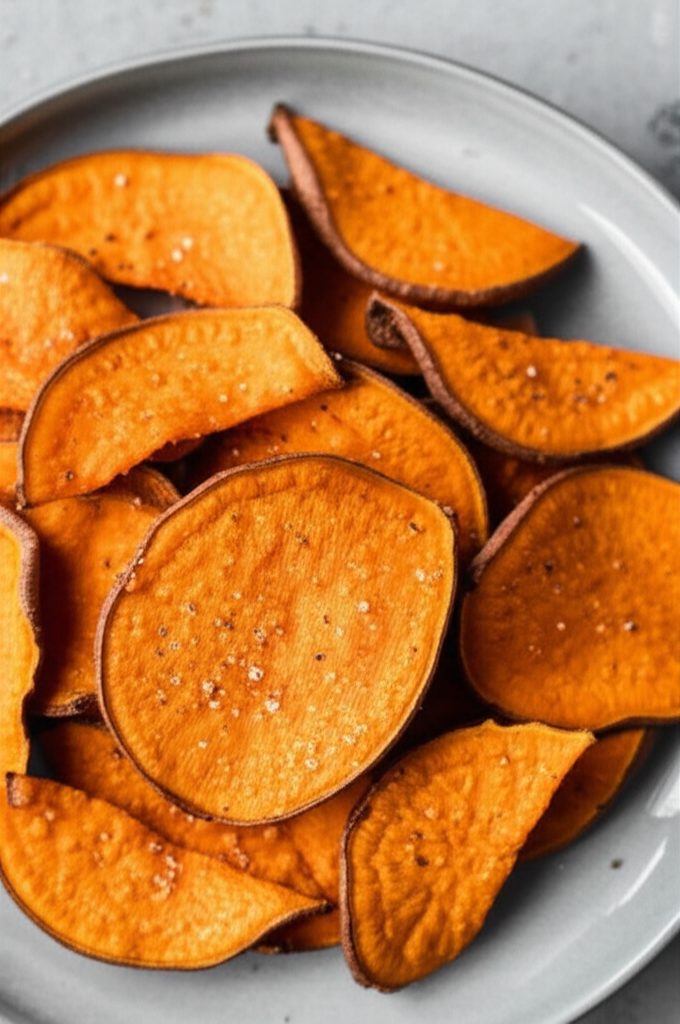 Baked Sweet Potato Chips image