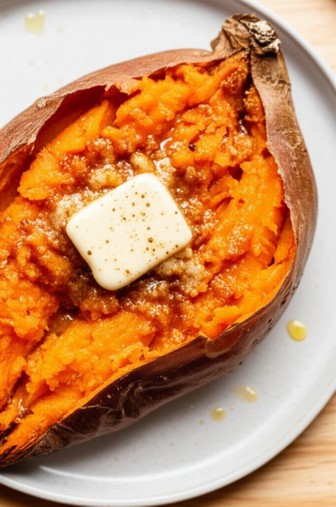 Baked Sweet Potatoes Steak House Style image