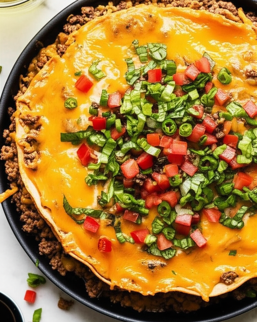 Baked Taco Sandwich image