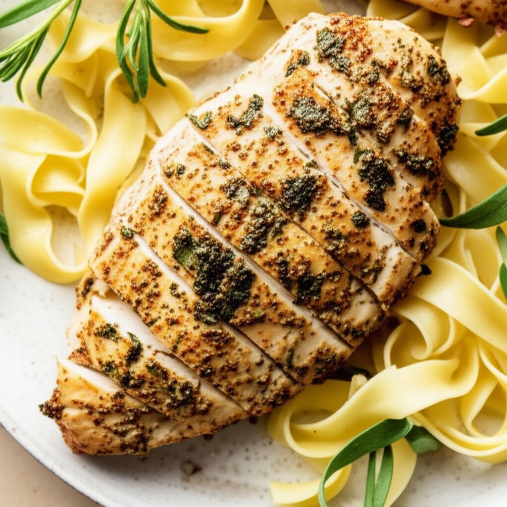 Baked Tarragon Chicken Breasts image