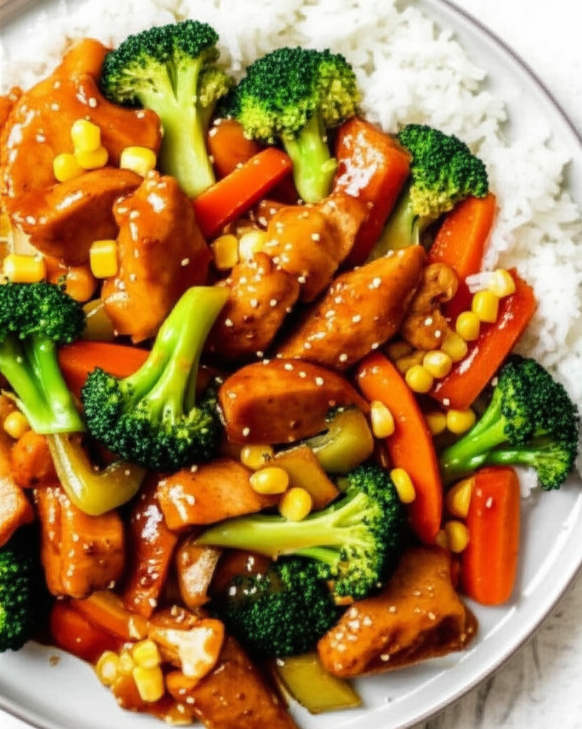 Baked Teriyaki Chicken Stir Fry image