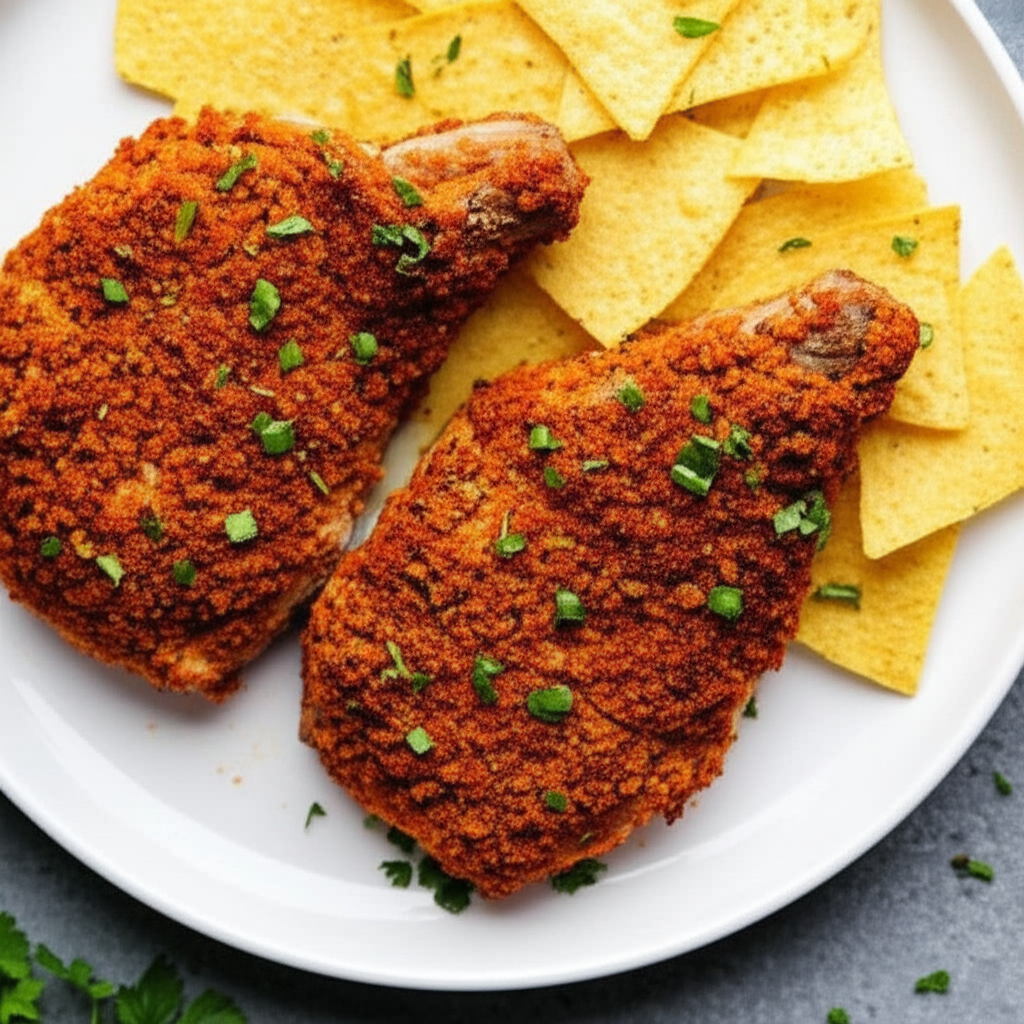 Baked Tex Mex Loin Chops image