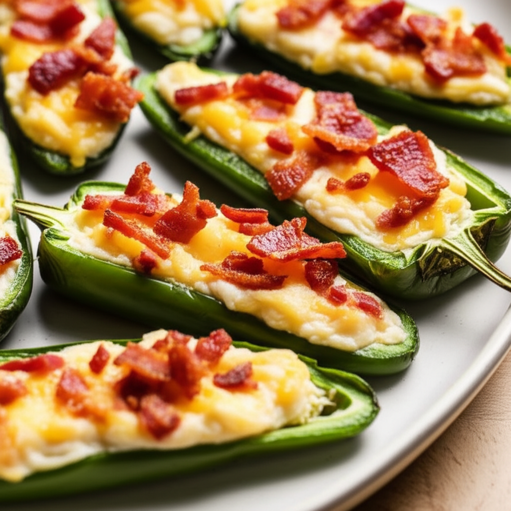 Baked Texas Jalapeo Peppers image