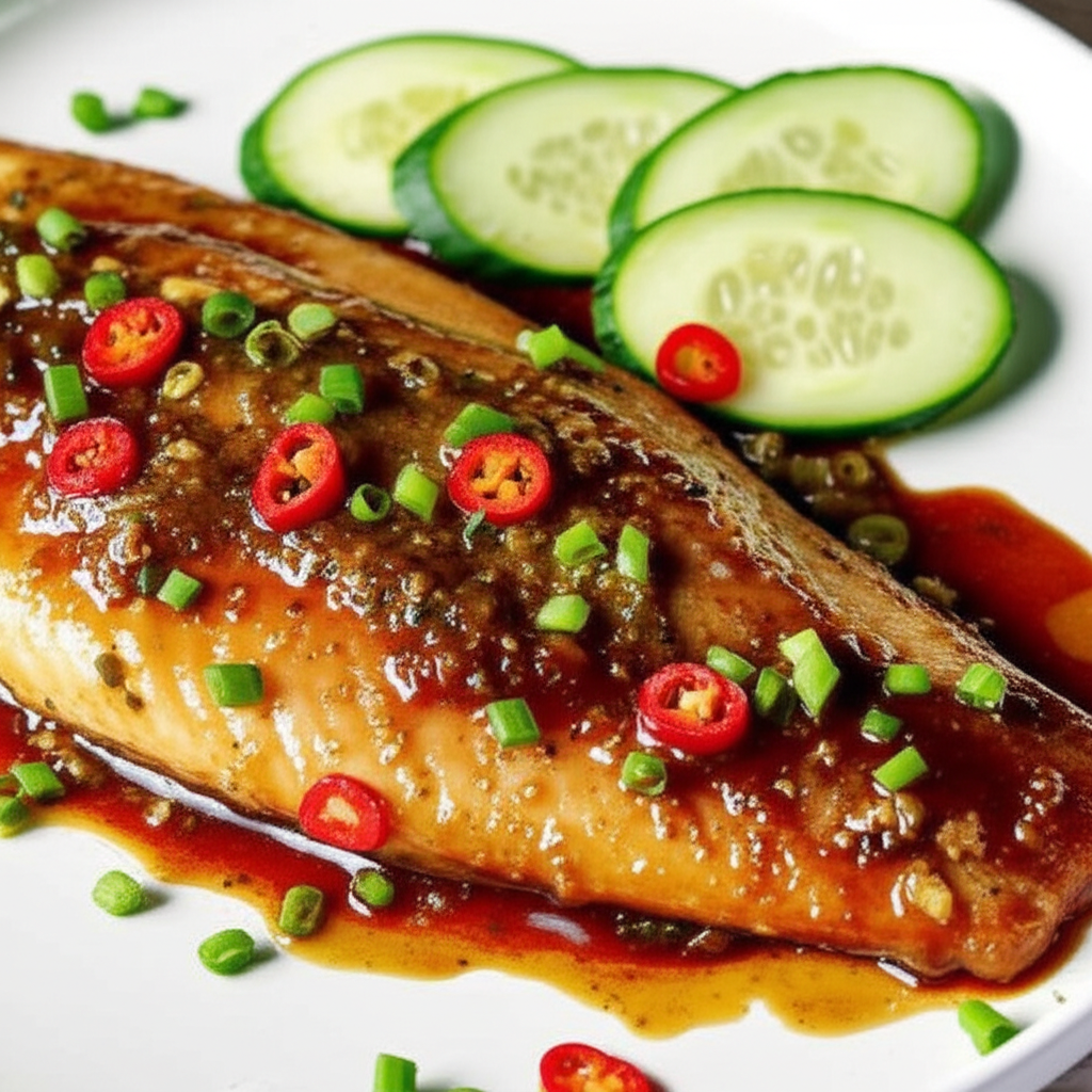Baked Thai Style Fish image