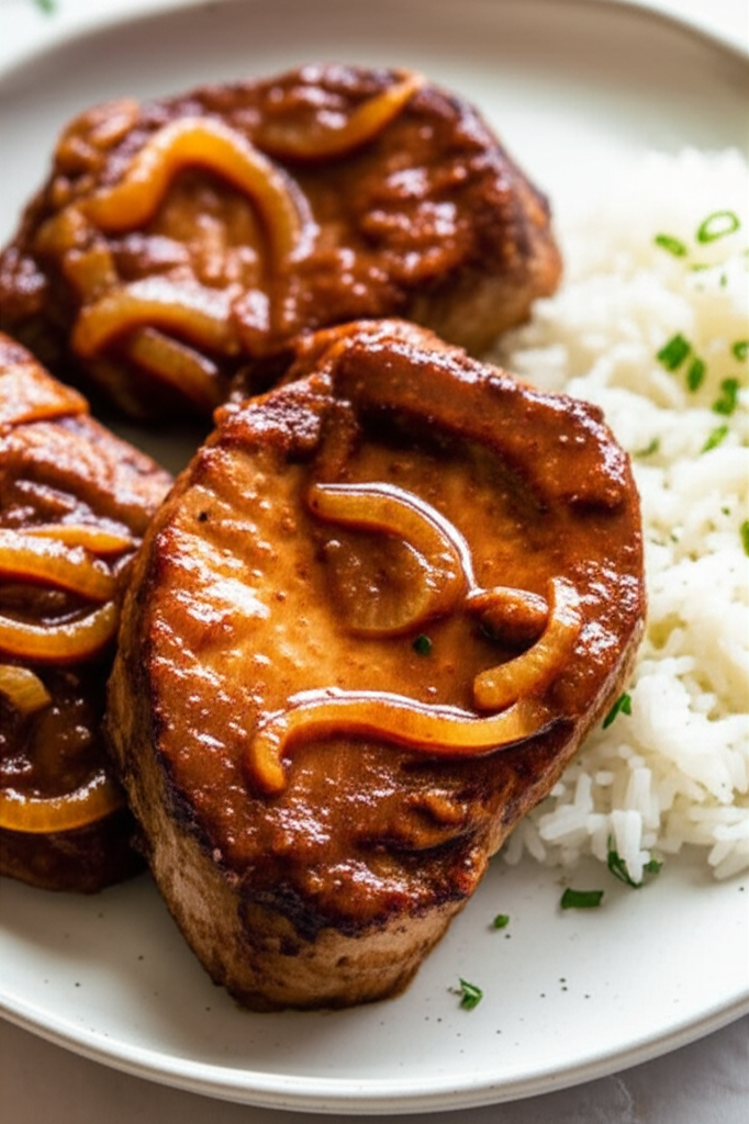 5 Ingredient Chops In A Crock Pot image
