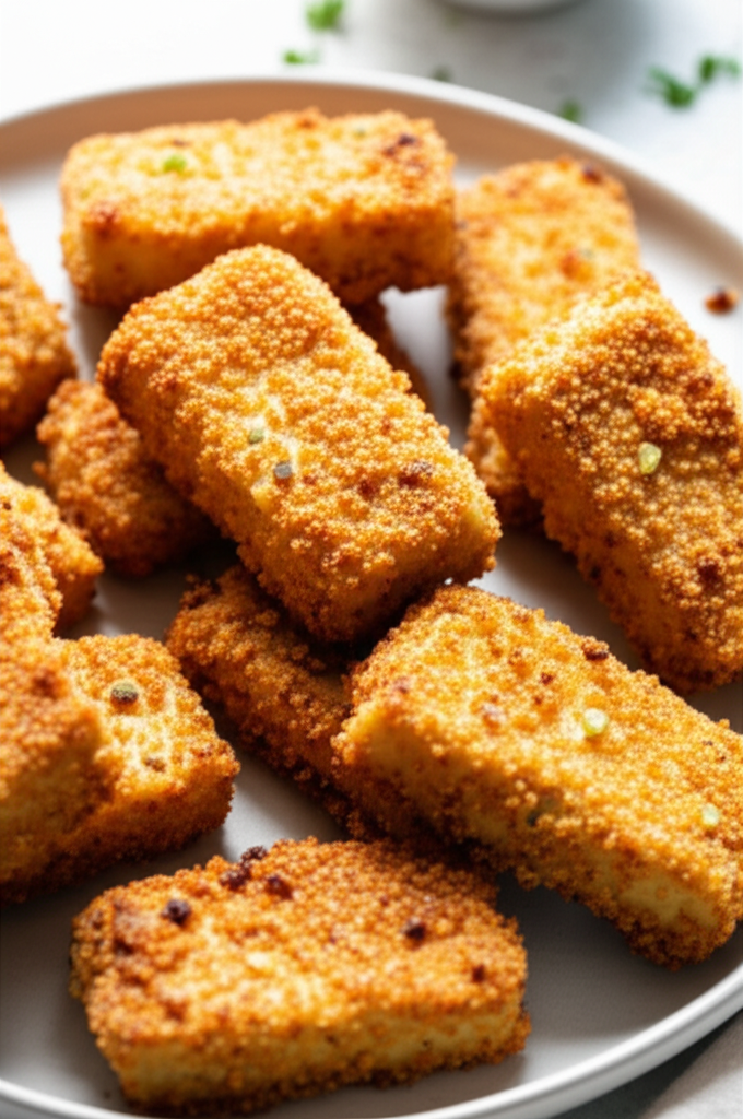 Baked Tofu Nuggets image