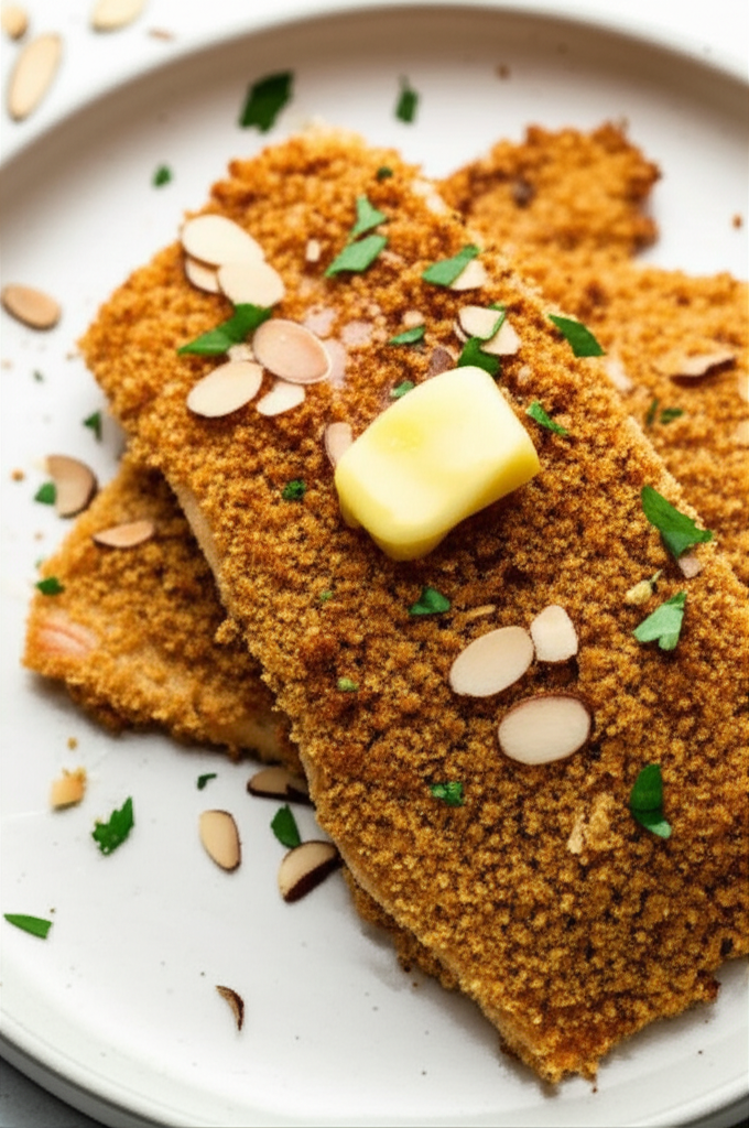 Baked Trout Amandine image