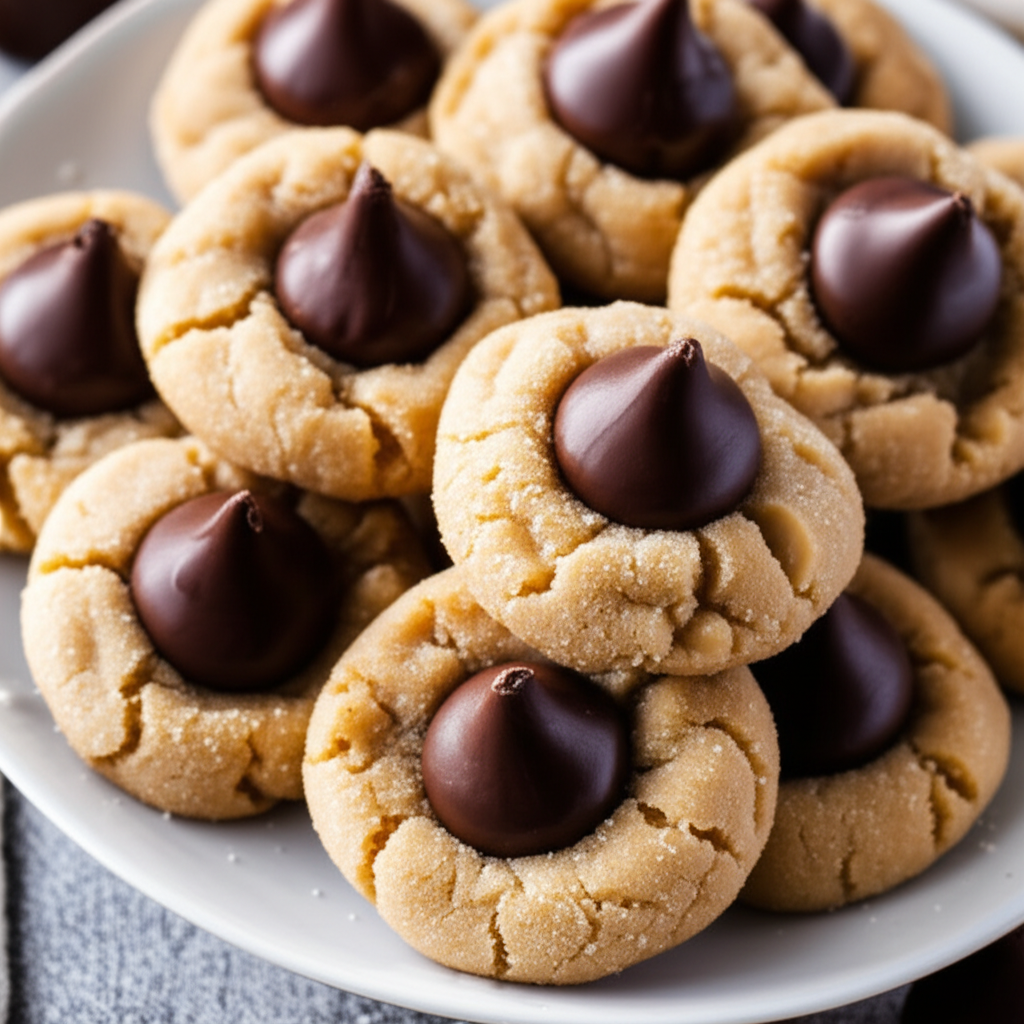 Patti's Peanut Blossom Cookies image