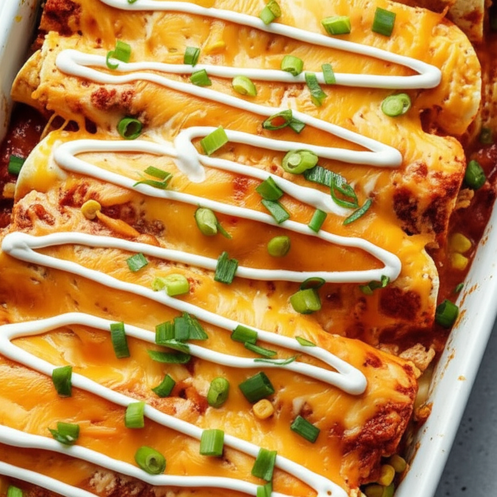 Baked Turkey Enchiladas image