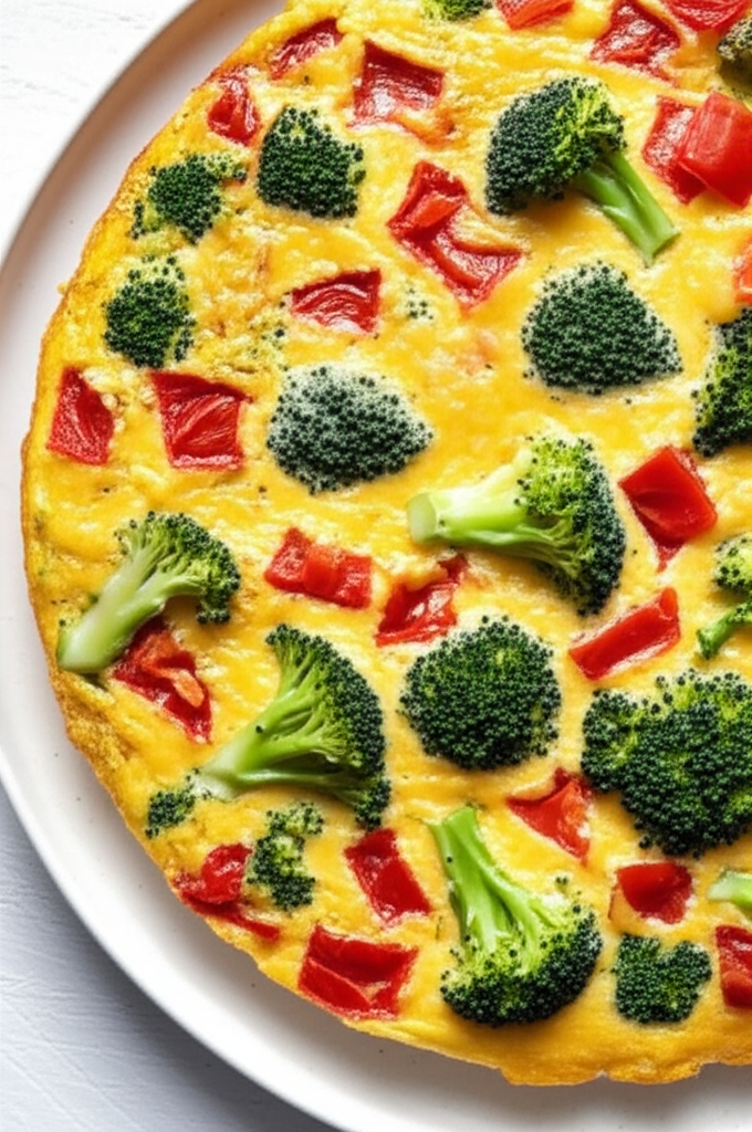 Baked Vegetable Omelet image