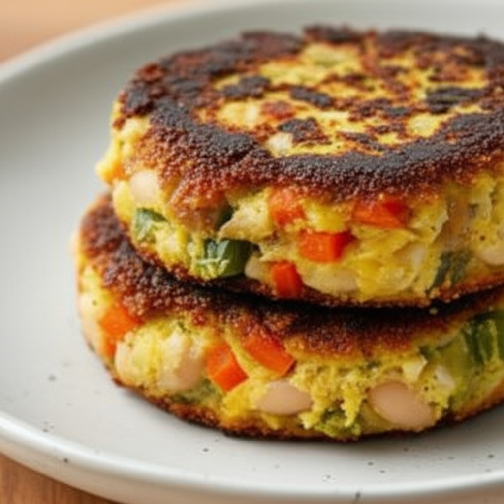 Baked Veggie Burgers image