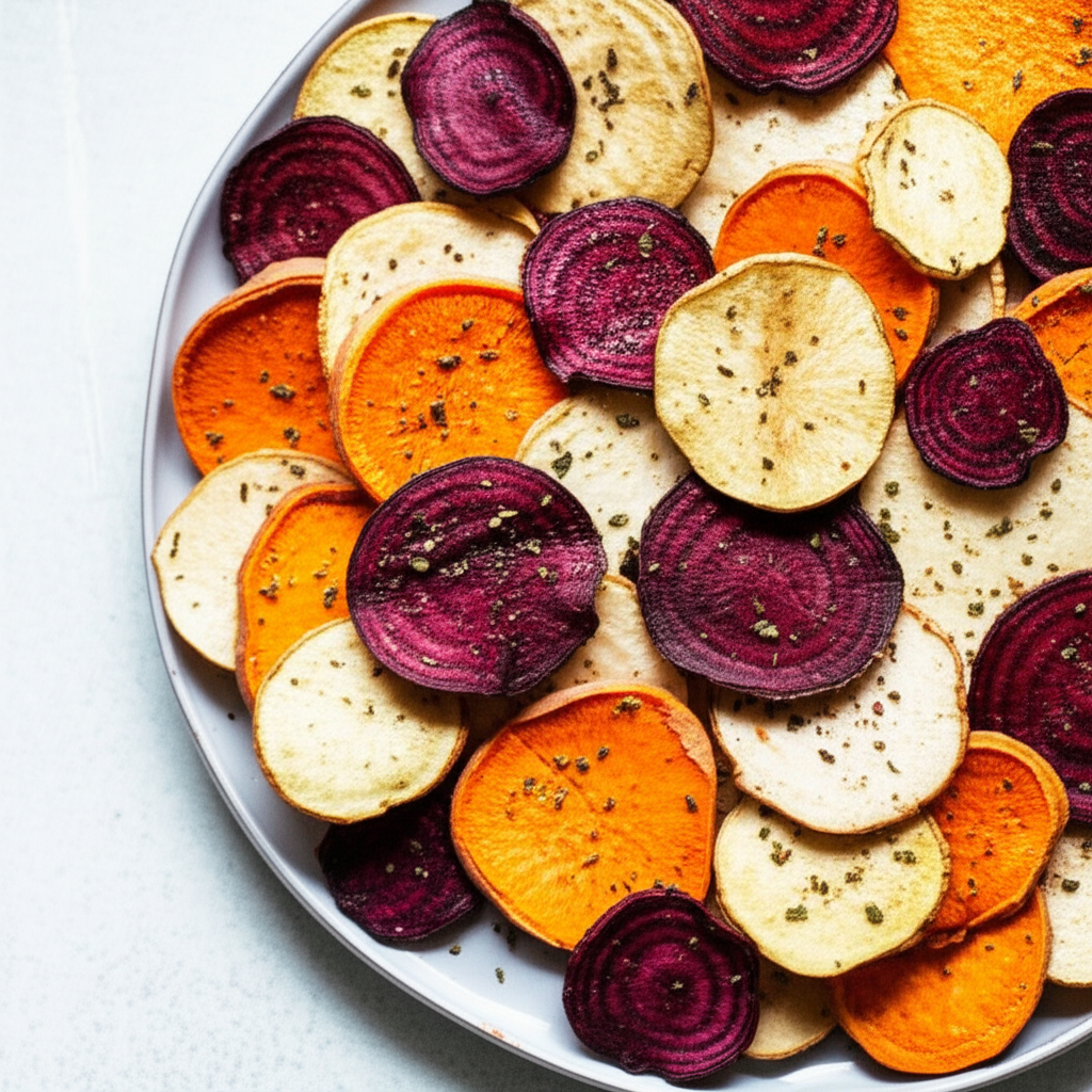 Baked Veggie Chips image