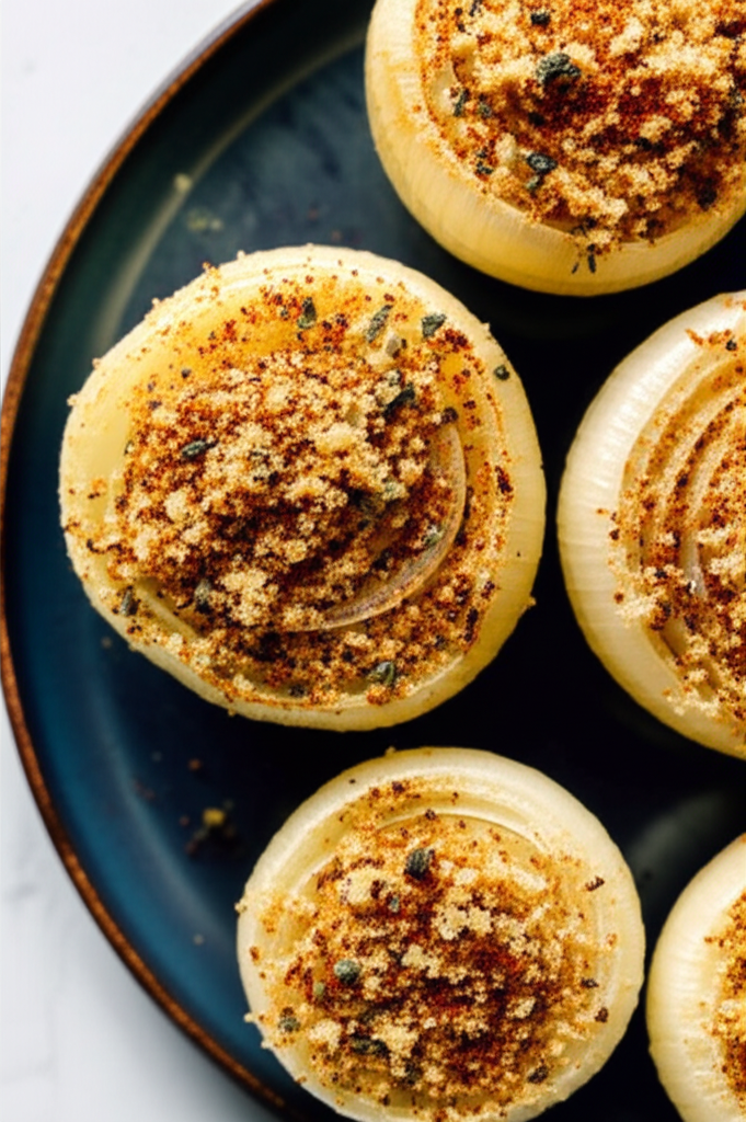 Baked Whole Onions image