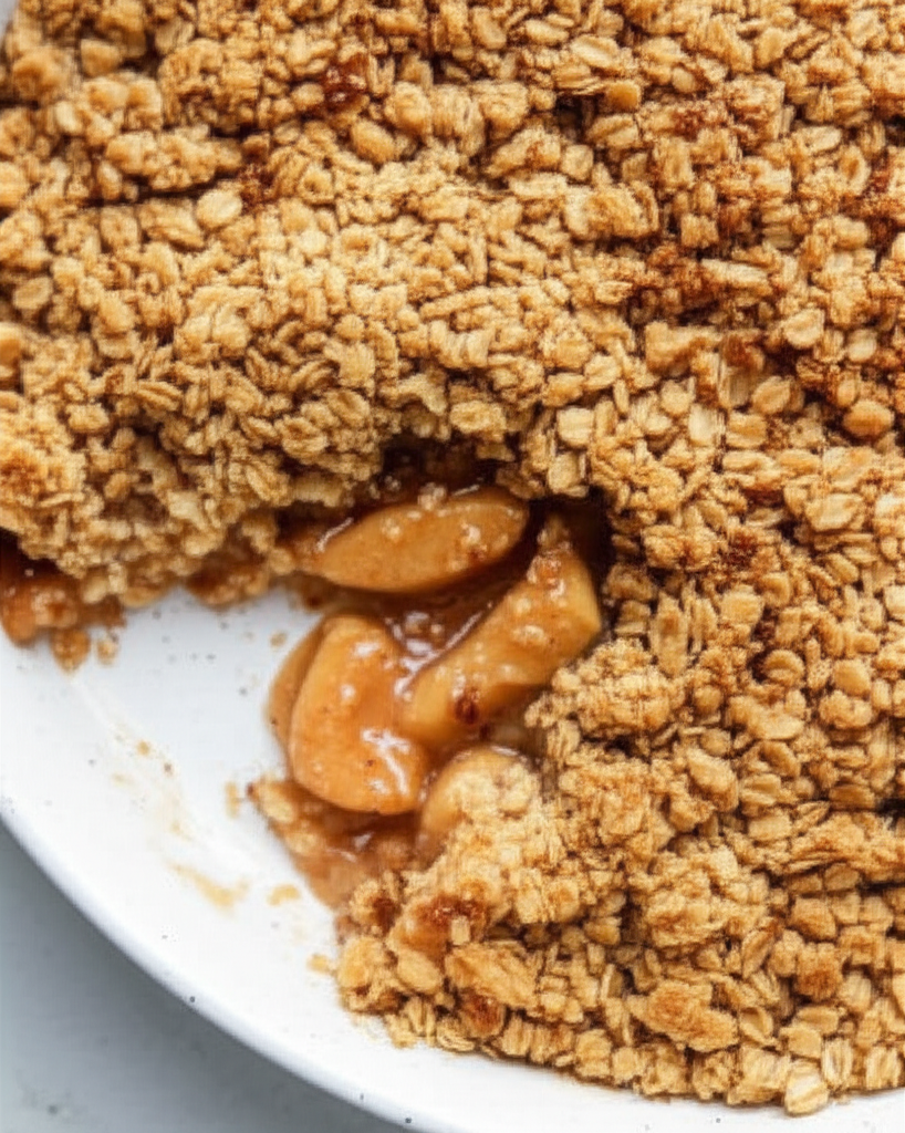 Baked Winter Pear Apple Crisp image