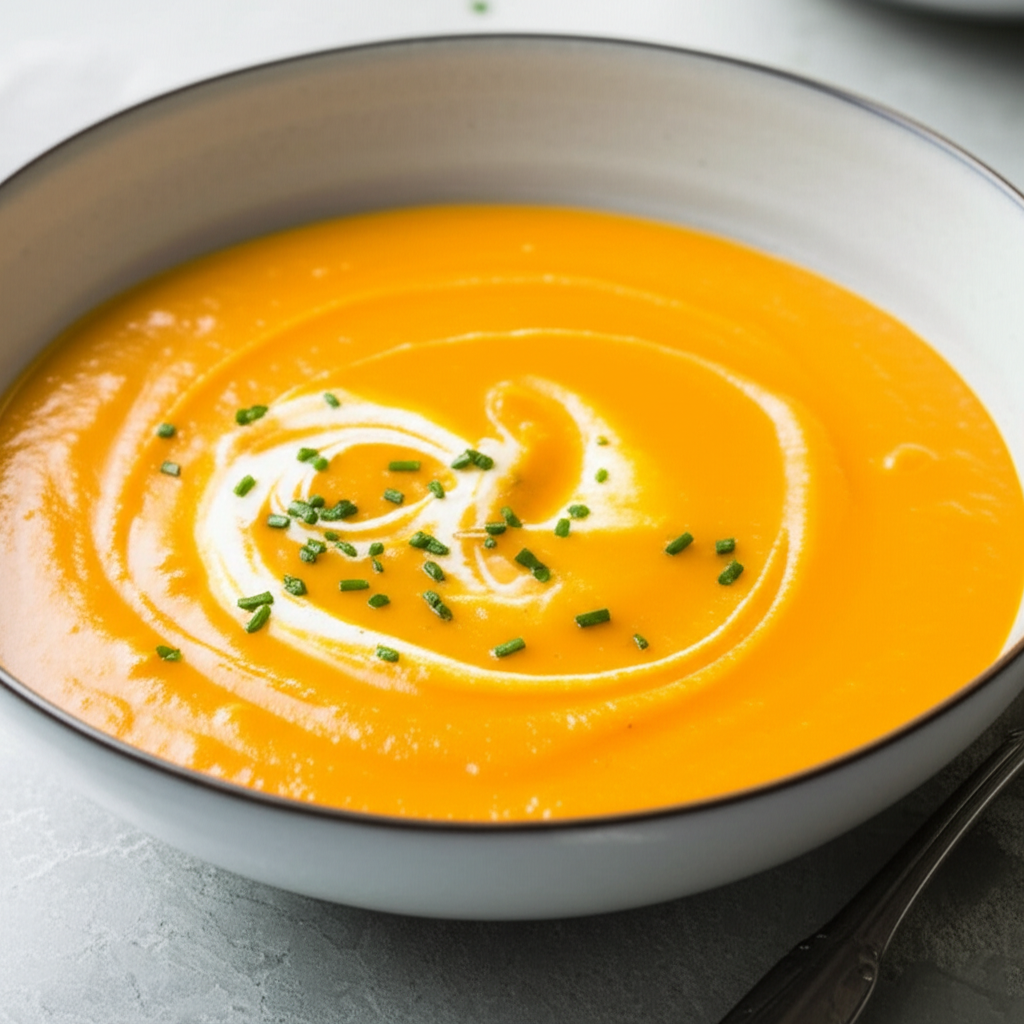 Baked Winter Squash Soup image