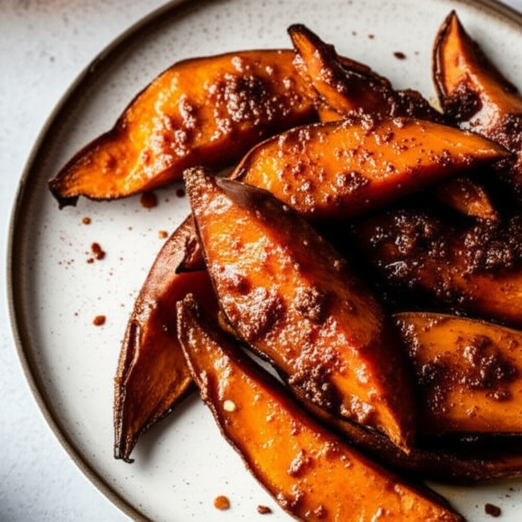 Baked Yams With Cinnamon Chili Butter image