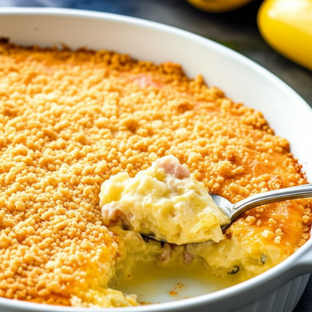 Baked Yellow Squash Casserole image
