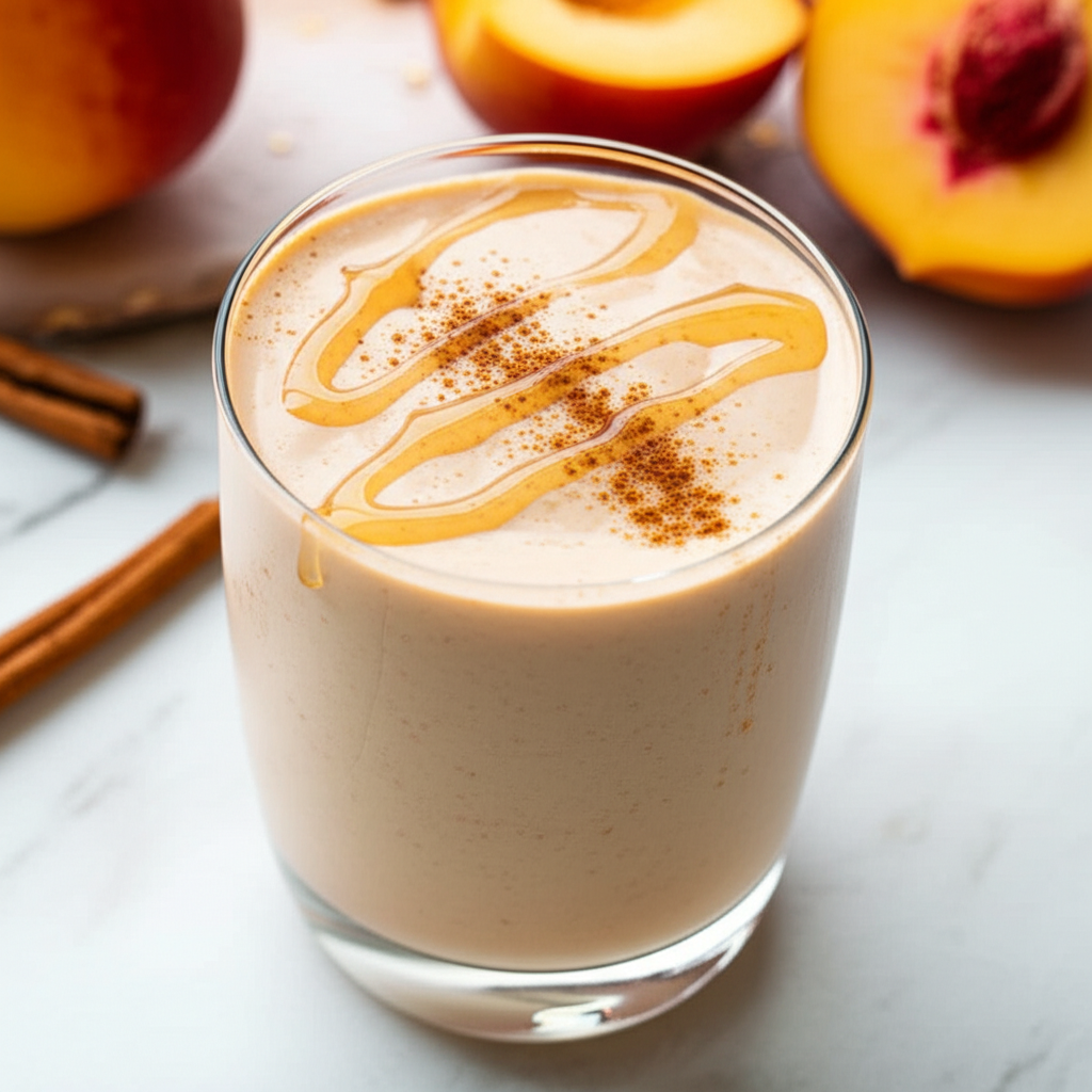 Peach Pie Smoothie image