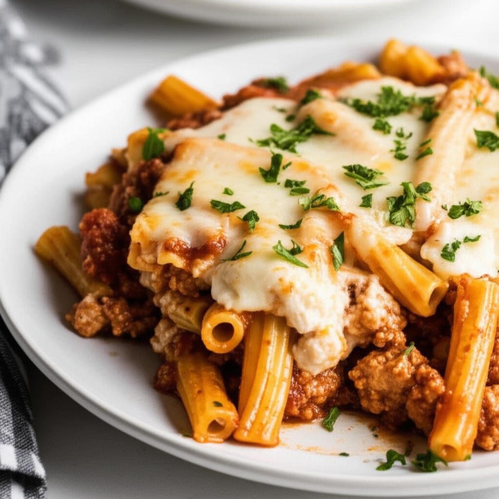 Baked Ziti With Turkey image