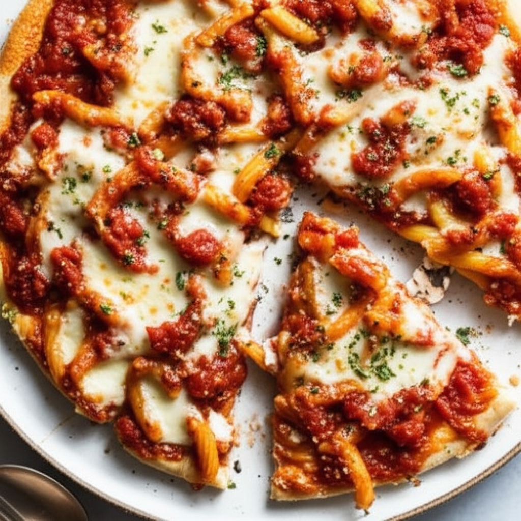 Baked Ziti Pizza image