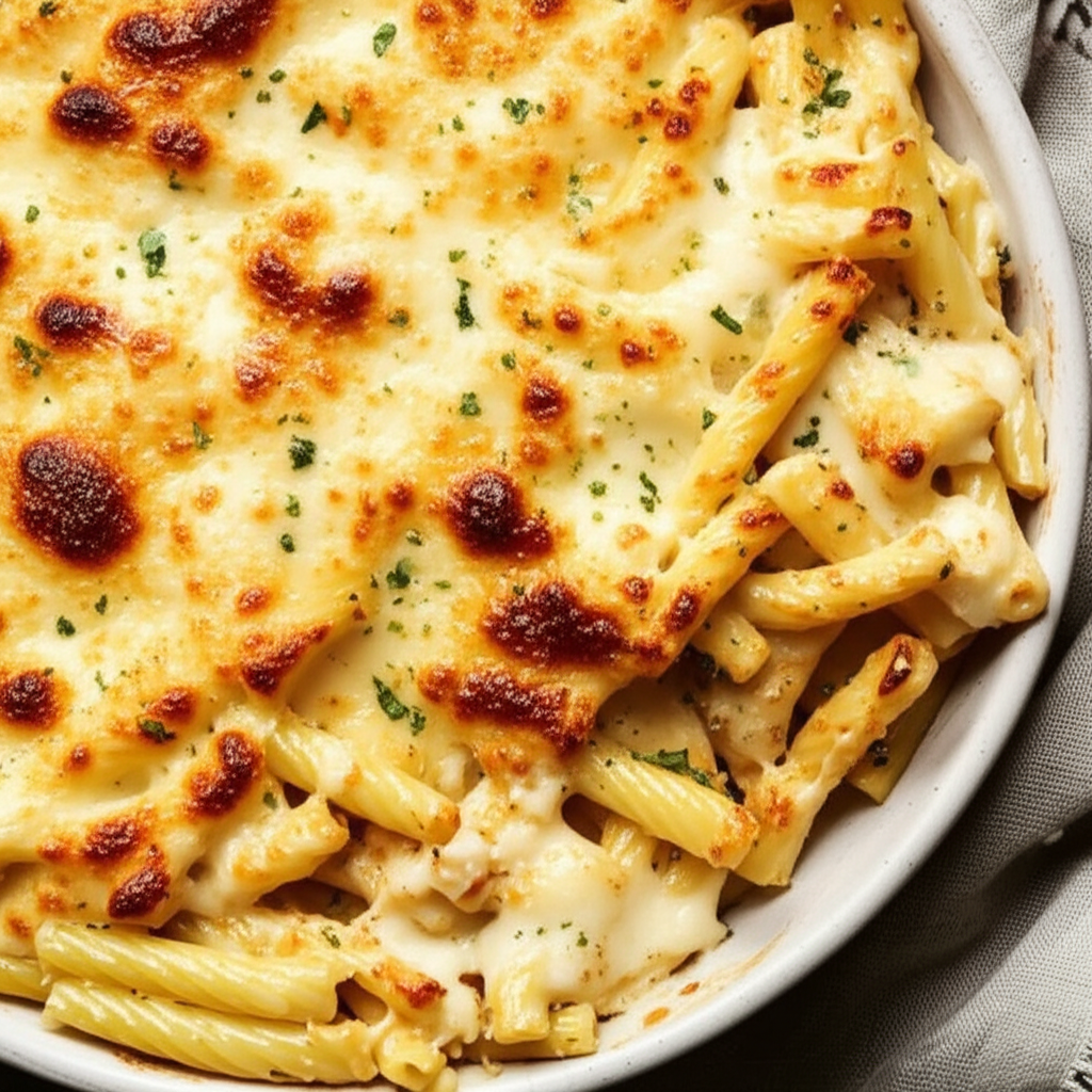 Baked Ziti With Four Cheeses image