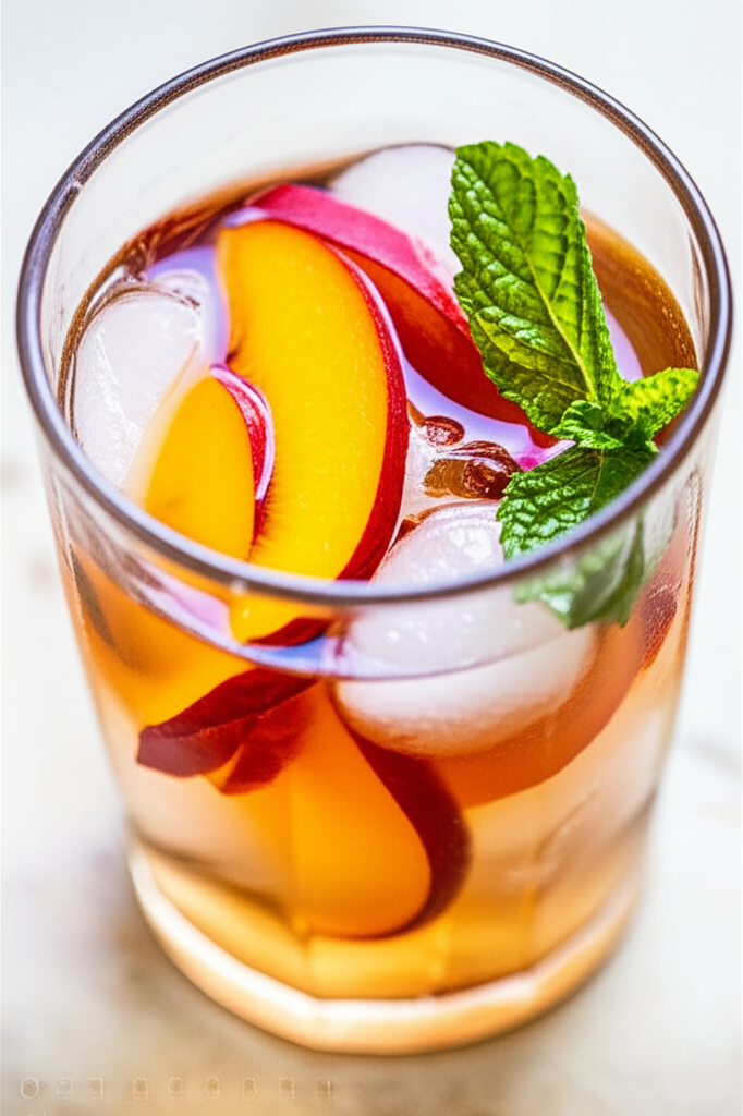 Peachy Keen Iced Tea image