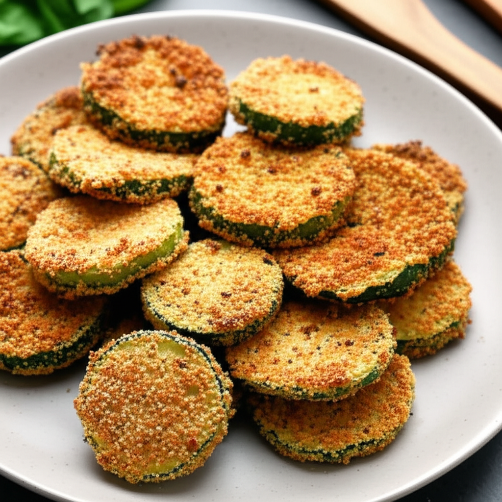 Baked Zucchini Coins image