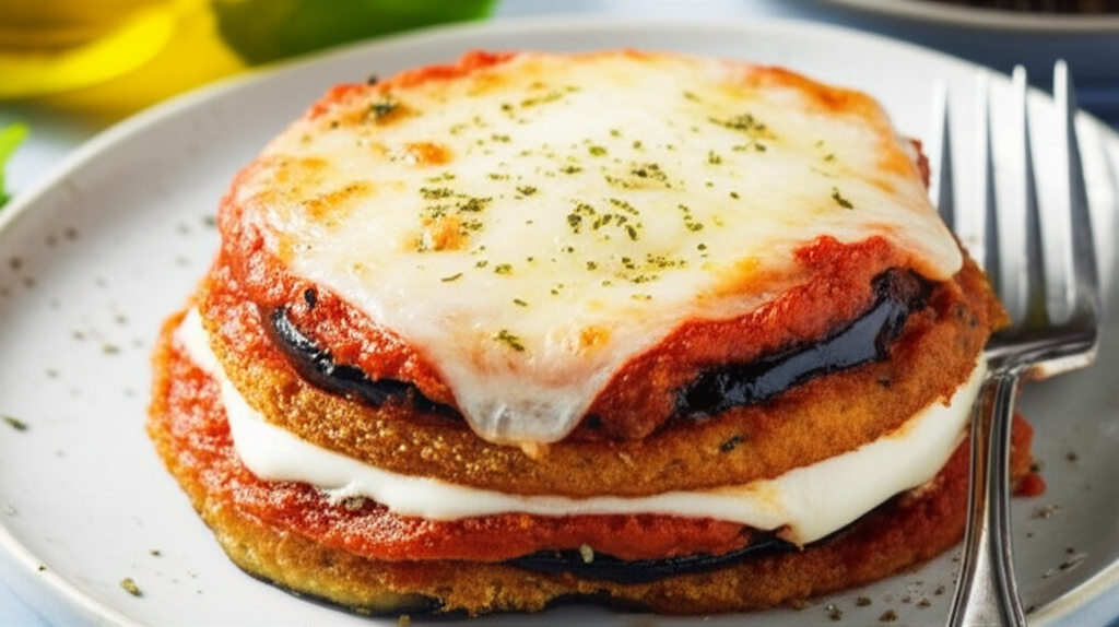 Baked Eggplant Parmesan image