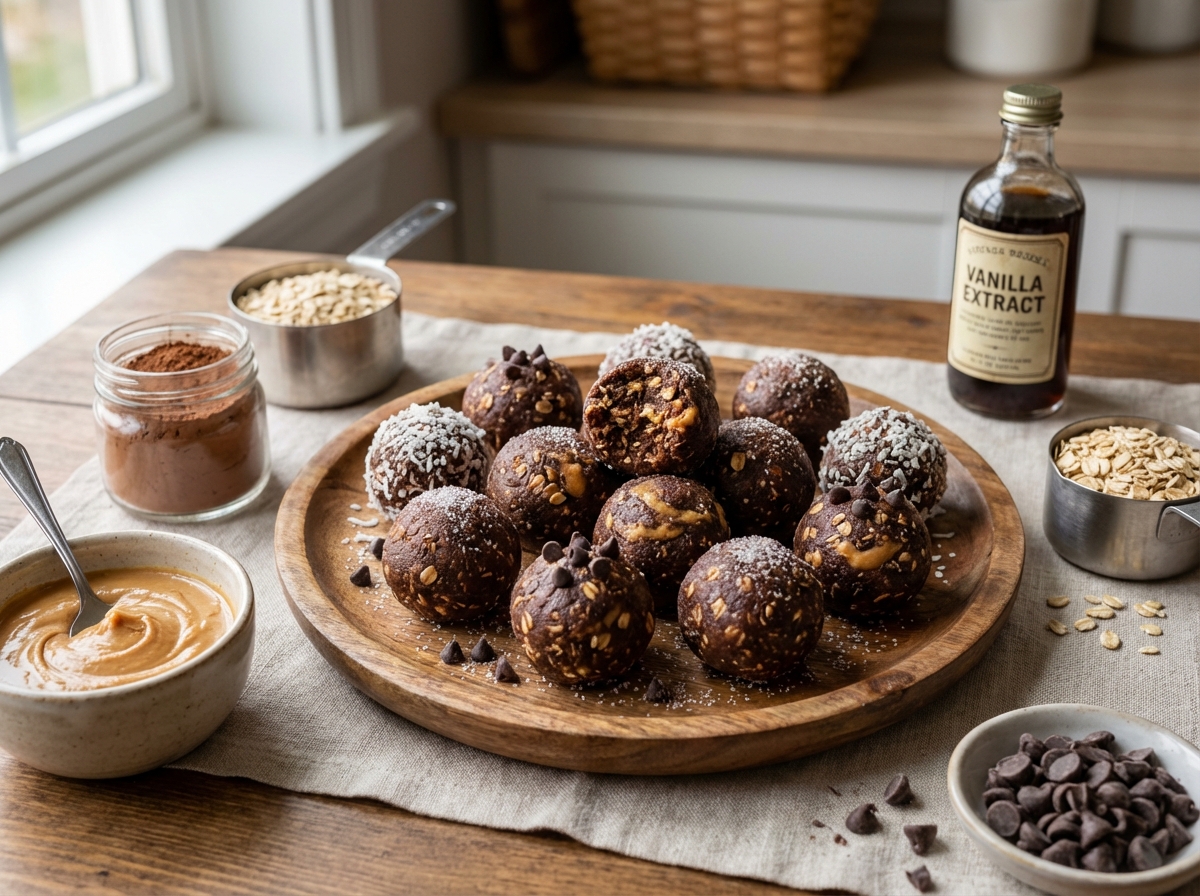 Peanut Butter Oat Balls image