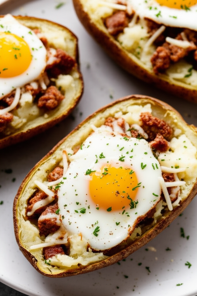 Bakes Potato Eggs image