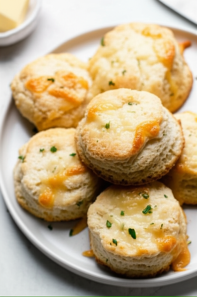 Baking Mix Cheese And Garlic Biscuits image