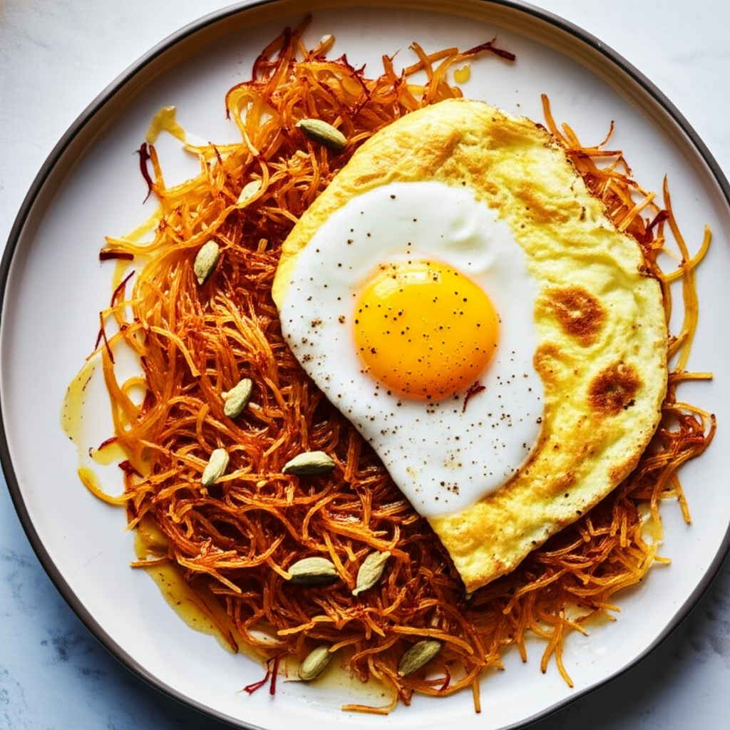 Balaleet Vermicelli And Egg Omelet image
