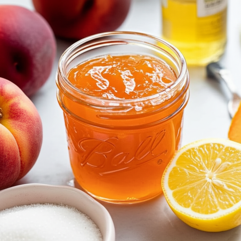 Ball Blue Book Peach Or Pear Jam image