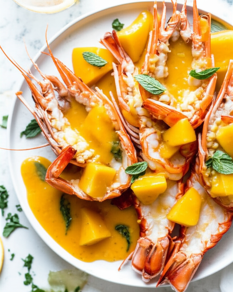 Balmain Bugs Shrimp With Mango Sauce image