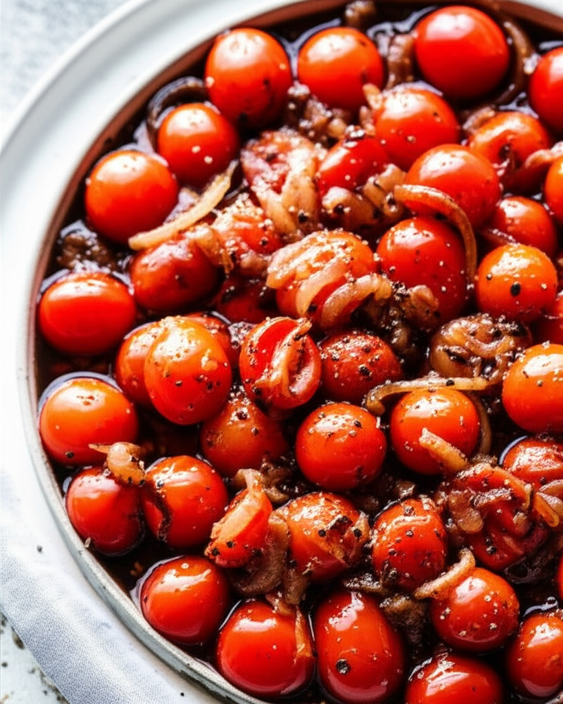 Balsamic Cherry Tomato Onion Conserve image